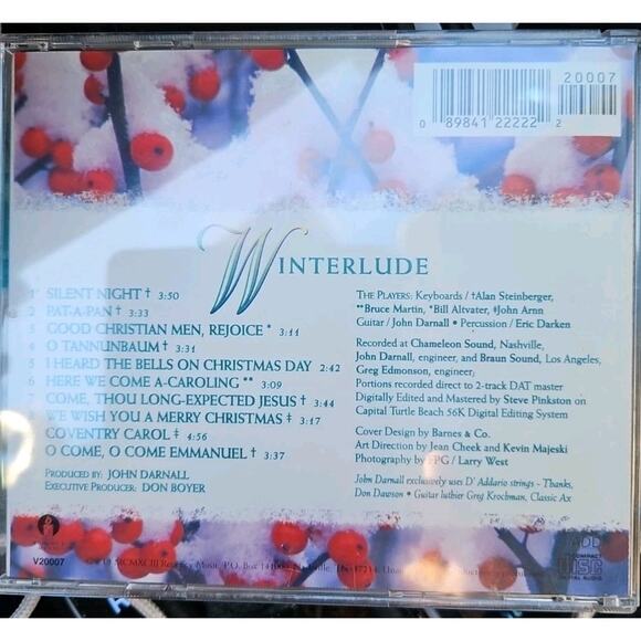 Winterlude: Instrumentals for a Contemplative Christmas by John Darnall (CD,... - Picture 2 of 2
